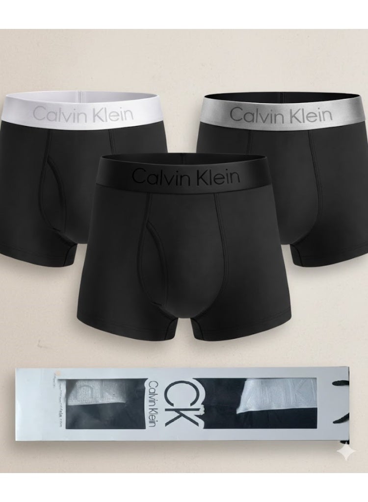 Calvin Klein Performance Boxers Men's Underwear Cotton Trunk - (3 pack) - Size 2 XL - Image 1
